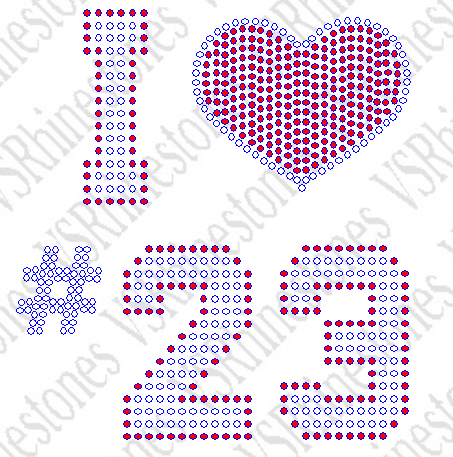 I Heart Number - Create Your own